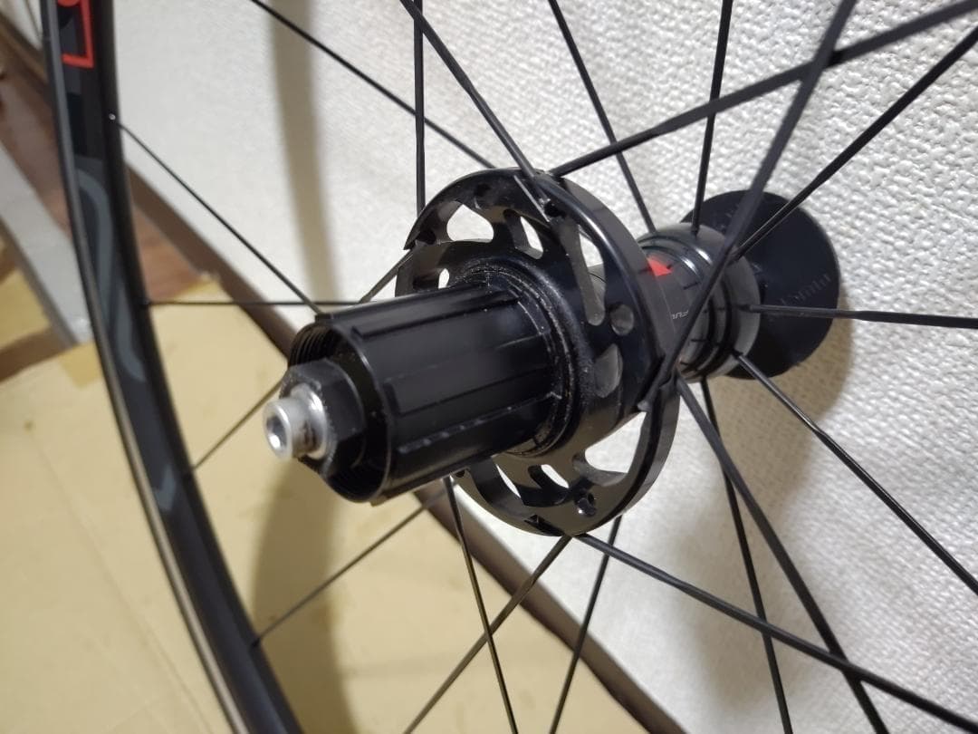 フルクラムレーシング5 C17ホイール　リムブレーキ　シマノフリー