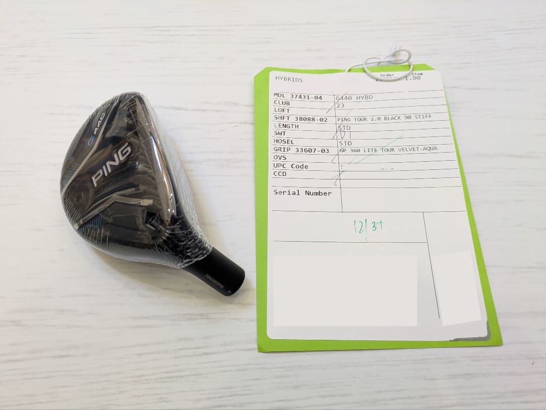 PING G440 ユーティリティ 4ut 日本正規品　未使用 ゴルフ