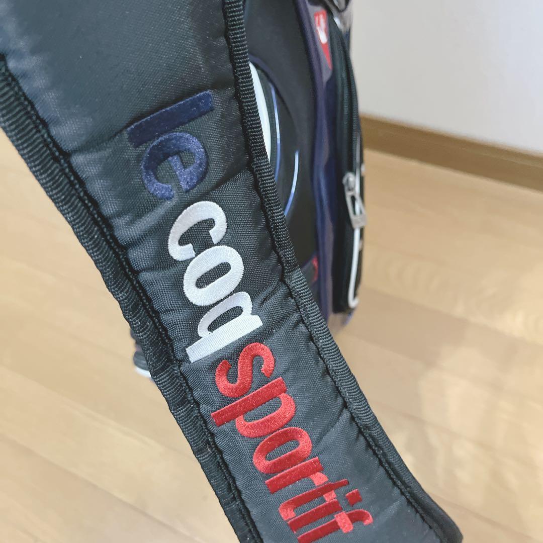 K316 美品 lecoq sportif キャディバッグ　ブラック