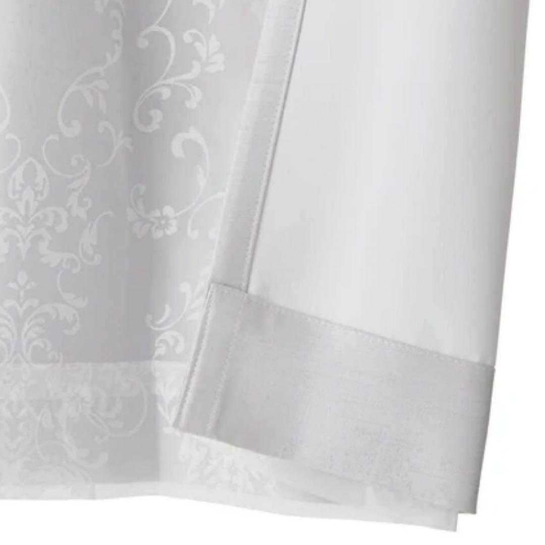 Francfranc ブリス×ルシーラ ダブル カーテン　ライトグレー