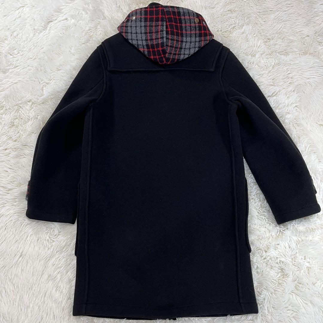 英国製✨グローバーオール×SILAS ダッフルコート　ウール　ブラック　Lサイズ