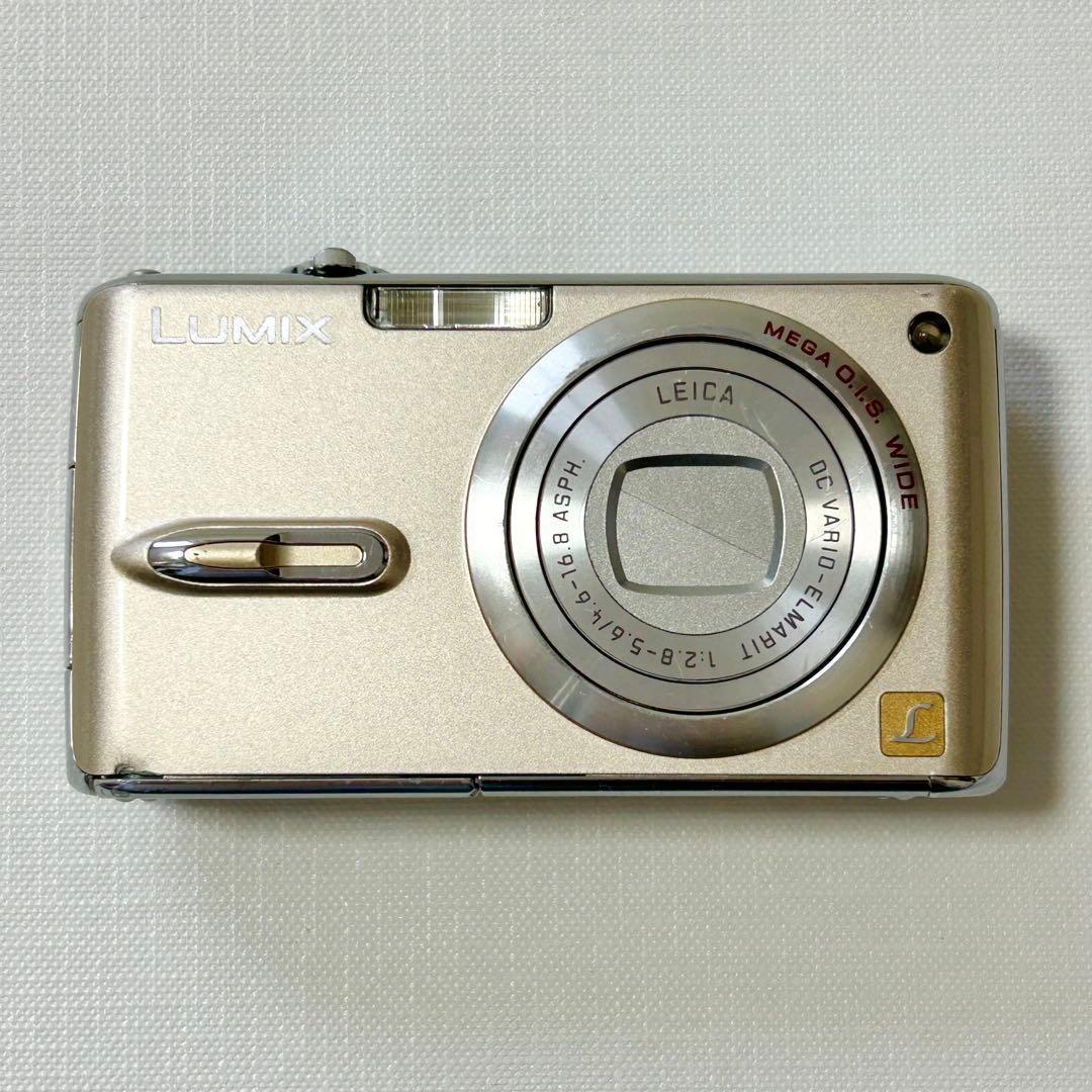 Panasonic LUMIX DMC-FX07 デジカメ コンデジ ゴールド