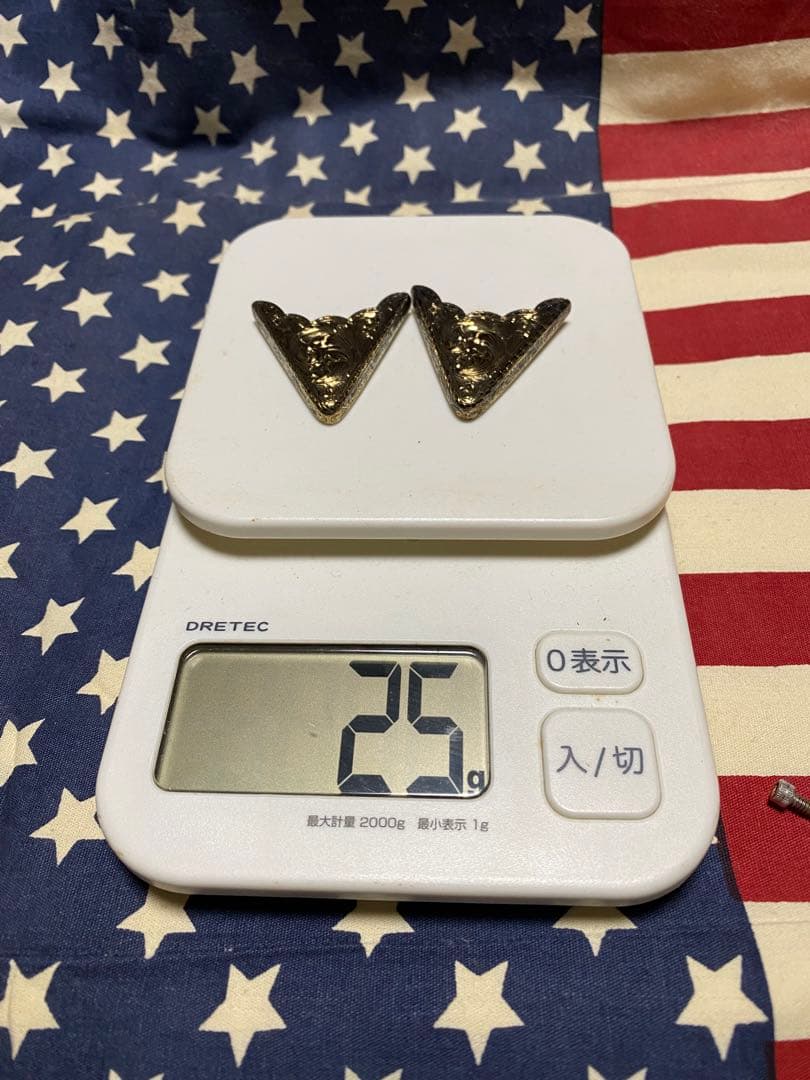 10Kゴールド ビンテージカラーチップ