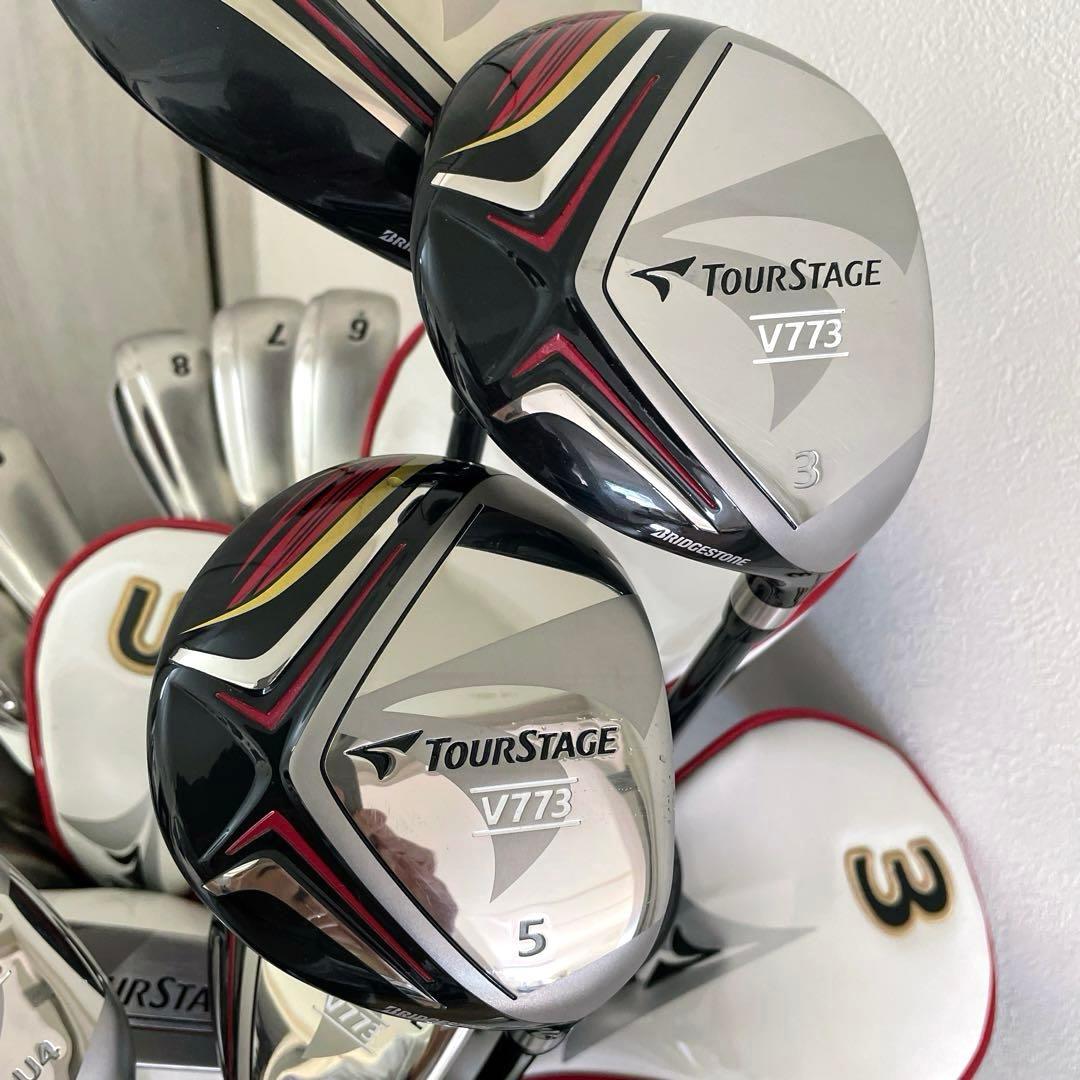 超美品　完売　ツアーステージ　ゴルフクラブ　本格フルセット　V773 優しい