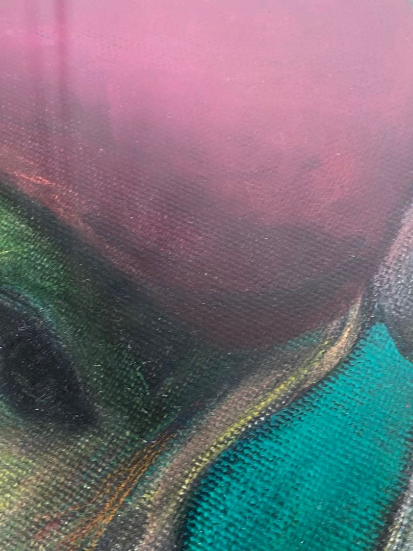 2076❣️ タイトル　(tribe) 油絵