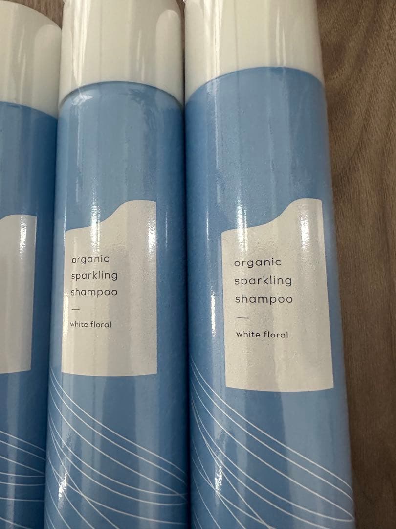 ビーリス オーガニック スパークリング シャンプー ホワイトフローラル 5本