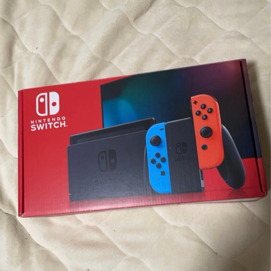 NintendoSwitch 本体セット 箱あり ケース・フィルム付きの通販はau