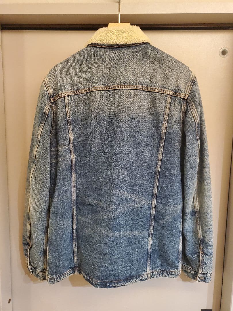 Nudie Jeans ヌーディージーンズ LENNY ボア付 Gジャン