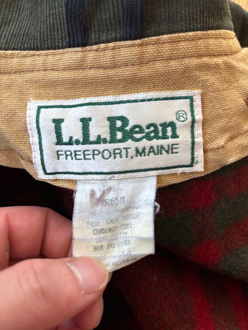 【U.S.A製】L.L.Bean 80s R658 ハンティングジャケット