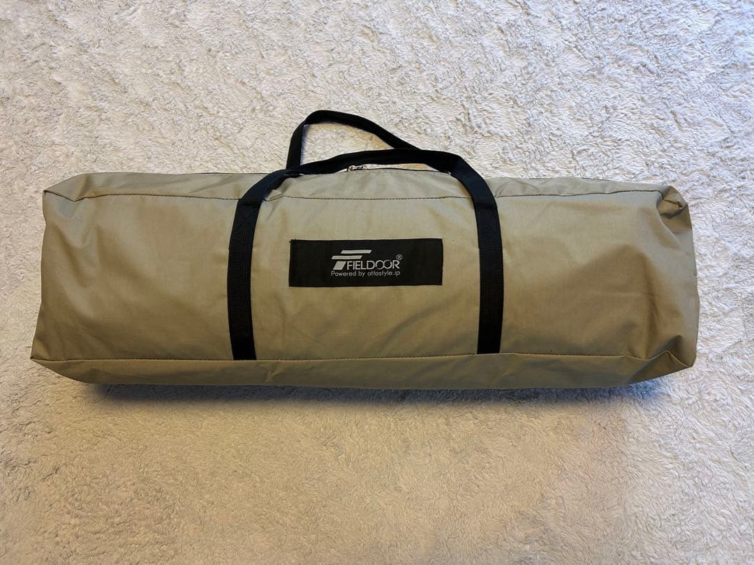 FIELDOOR パップテント TC 320 （サイドシート +前幕付き）