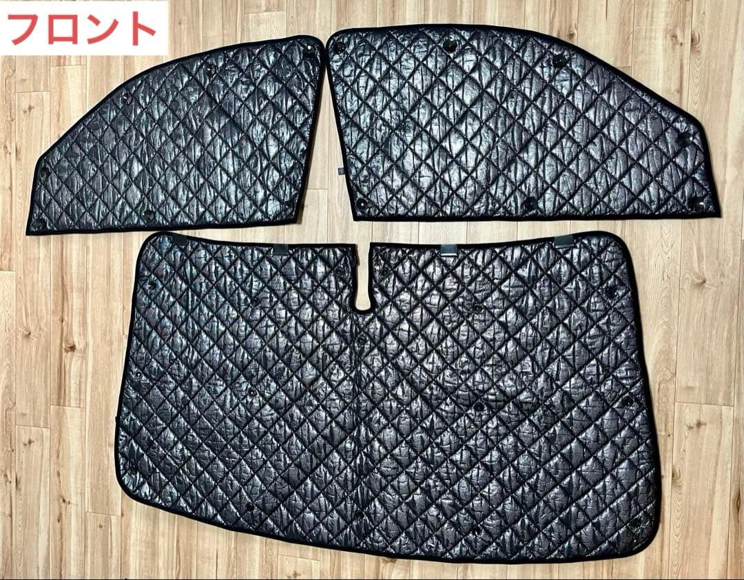 エクストレイル T31系 BRAHMS製サンシェード　リア・フロントフルセット