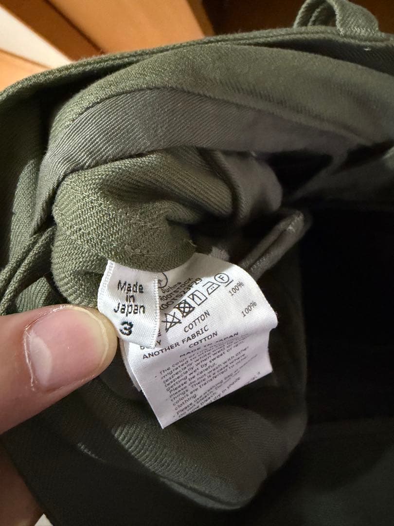 パンツ blurhmsROOTSTOCK Cotton Serge 47 Pants