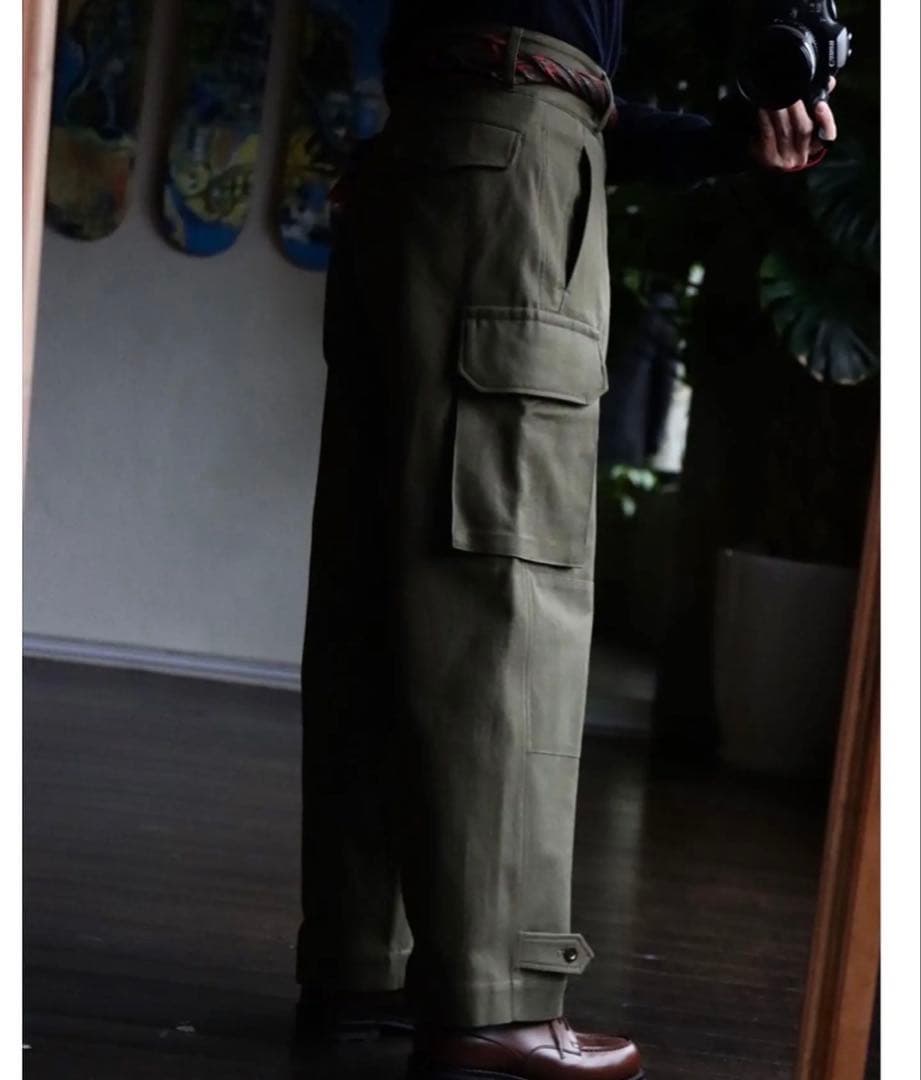 パンツ blurhmsROOTSTOCK Cotton Serge 47 Pants