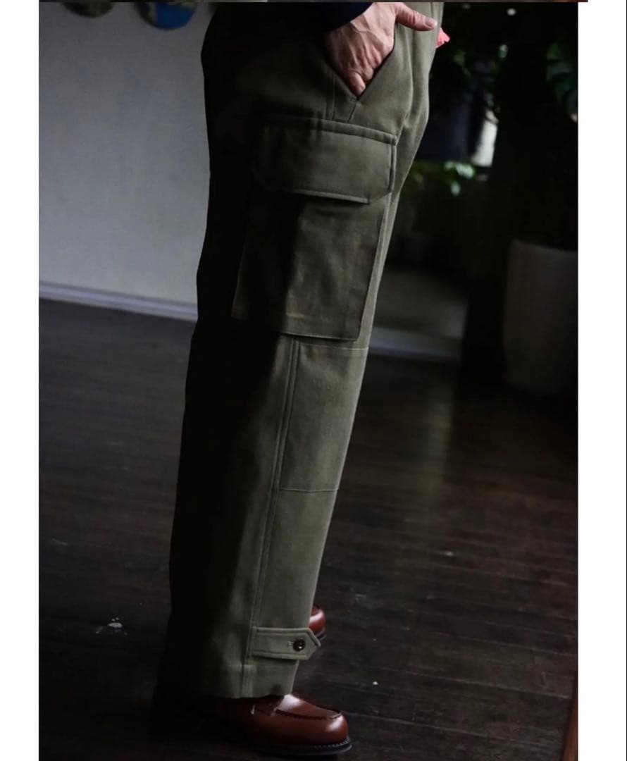パンツ blurhmsROOTSTOCK Cotton Serge 47 Pants