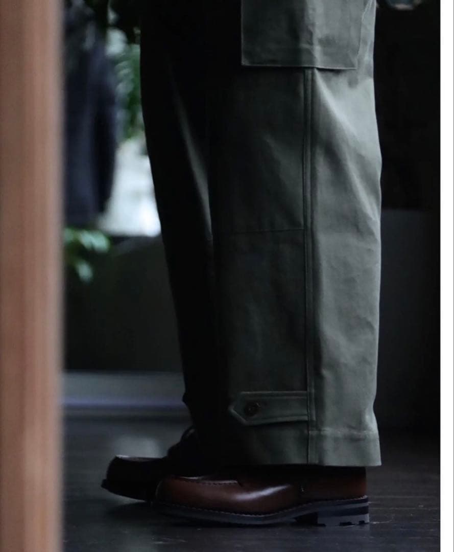 パンツ blurhmsROOTSTOCK Cotton Serge 47 Pants