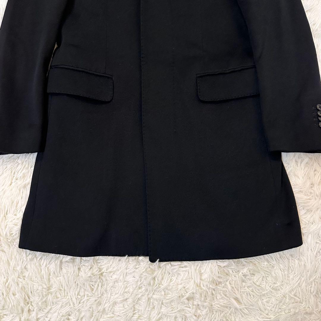 ロロピアーナ 高級イタリア生地 ウール カシミヤ混 チェスターコート