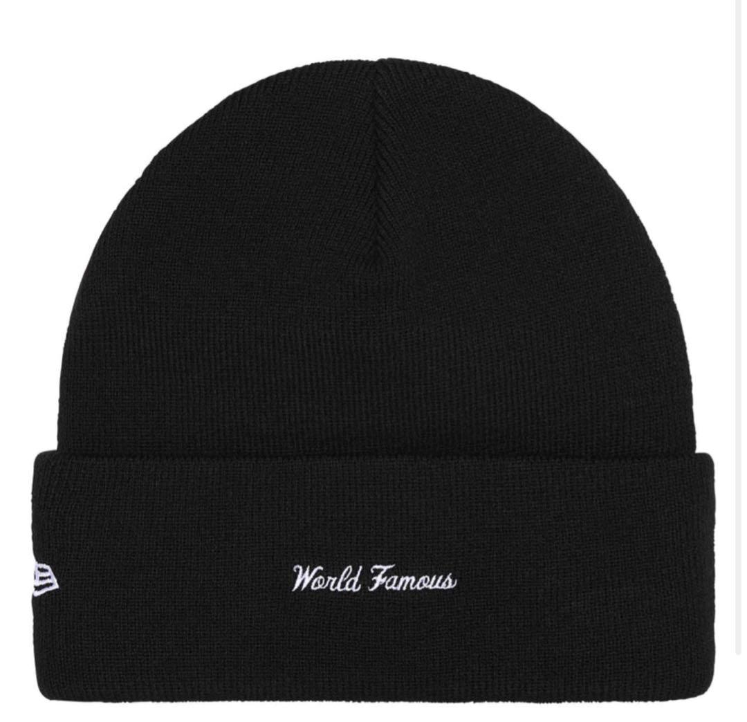 Supreme New Era Box Logo Beanie ブラック 新品