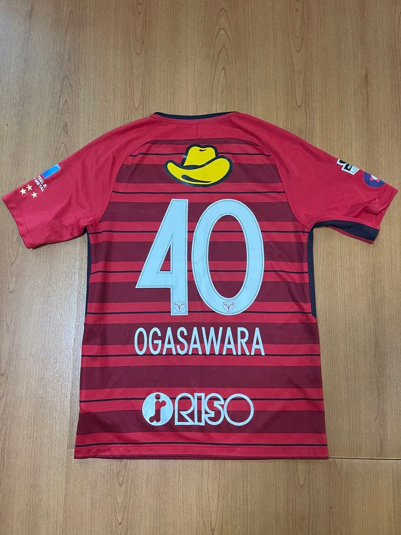 【正規品】2018年 鹿島　小笠原満男 #40 レプリカユニフォーム Mサイズ