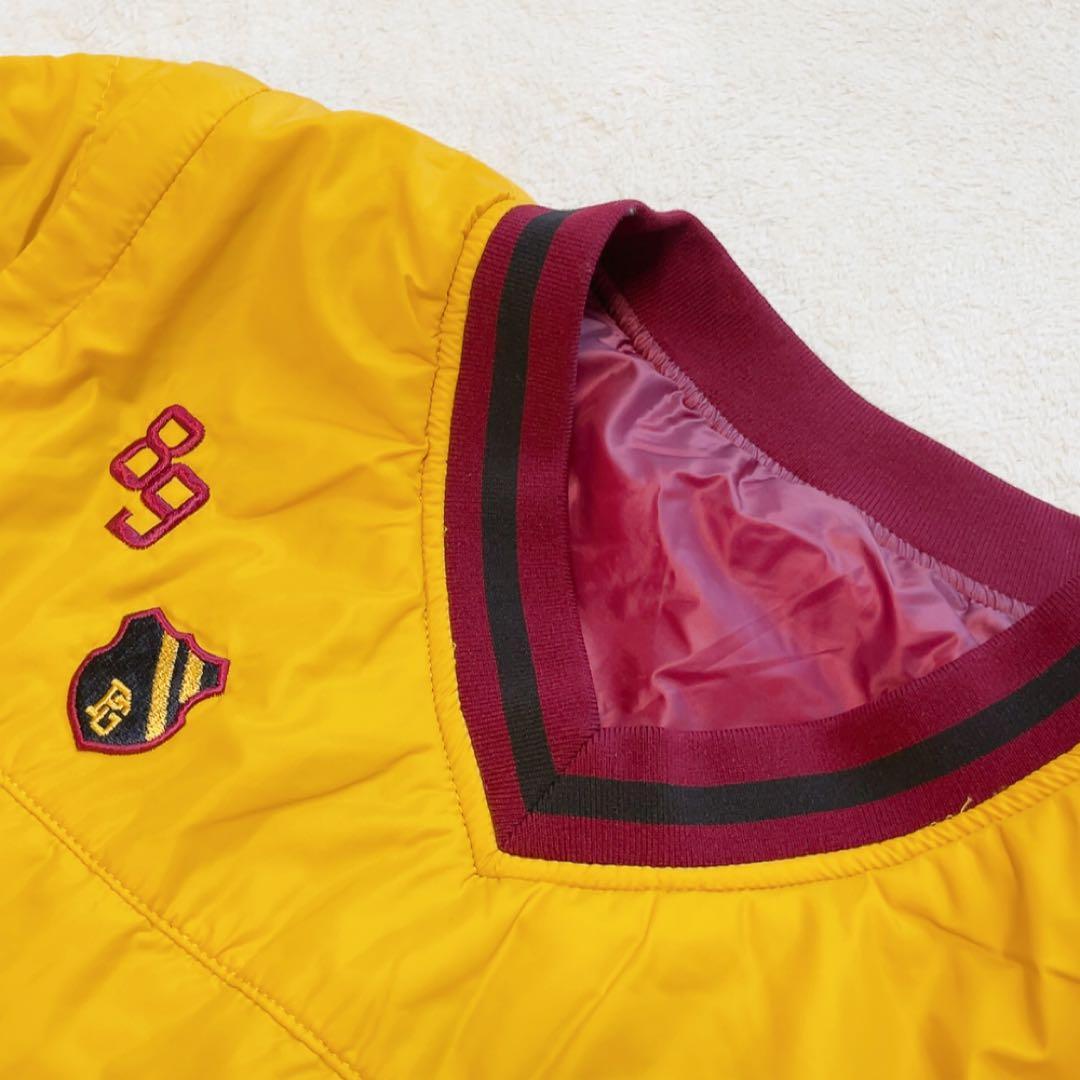 美品　パーリーゲイツ　リバーシブル　4way　中綿　スニード　ベスト　ワッペン