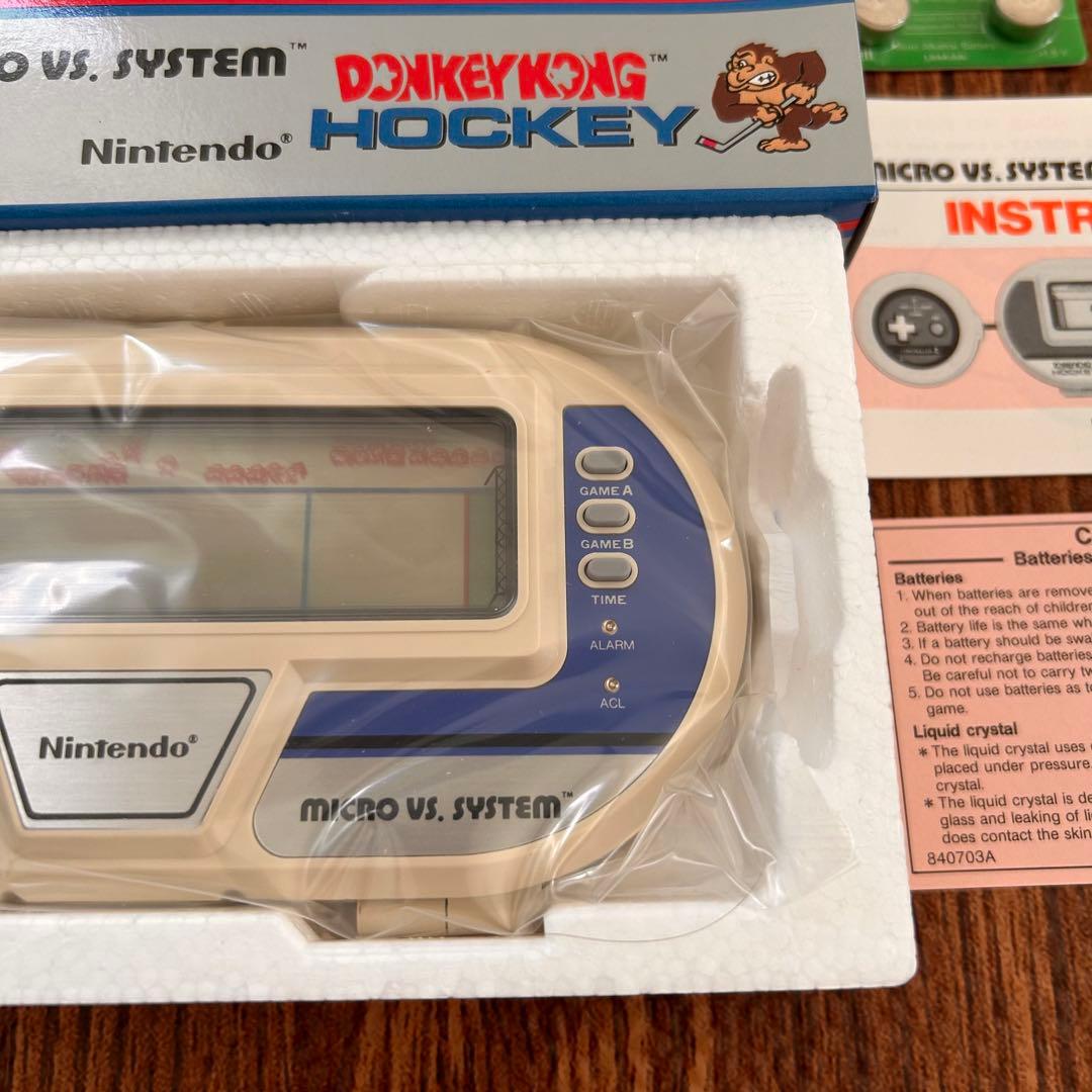新品 ドンキーコングホッケー ゲームウォッチ ニンテンドー 海外版 レトロ