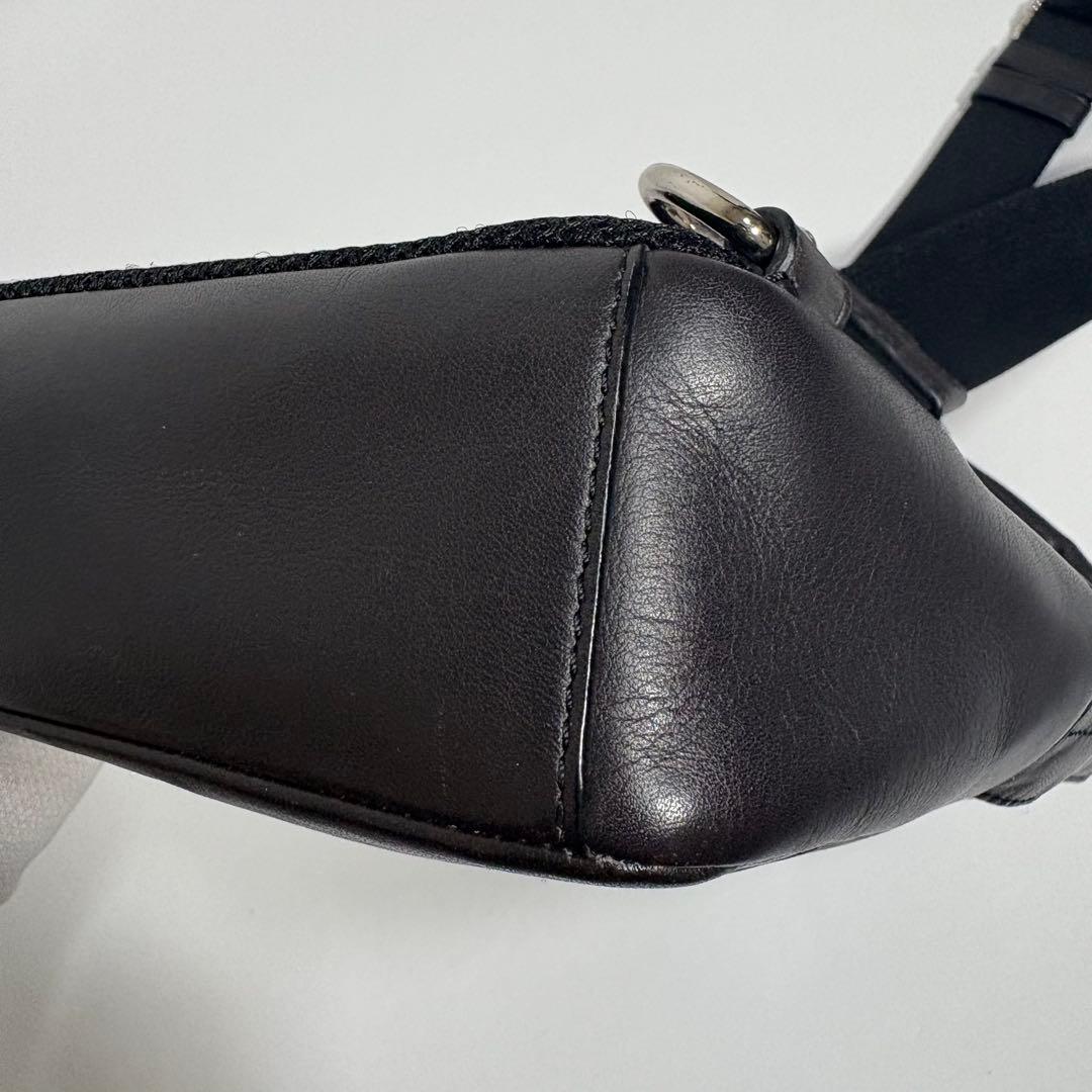 COACH コーチ ボディバッグ シグネチャー ブラック F54787