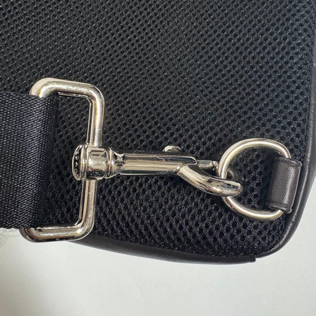 COACH コーチ ボディバッグ シグネチャー ブラック F54787