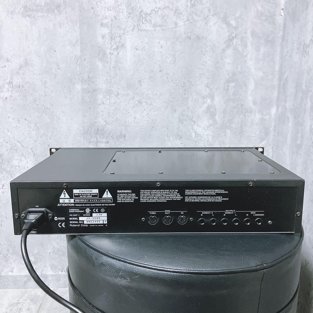 【希少】ローランド 音源モジュール JV-2080 内蔵電池交換済み