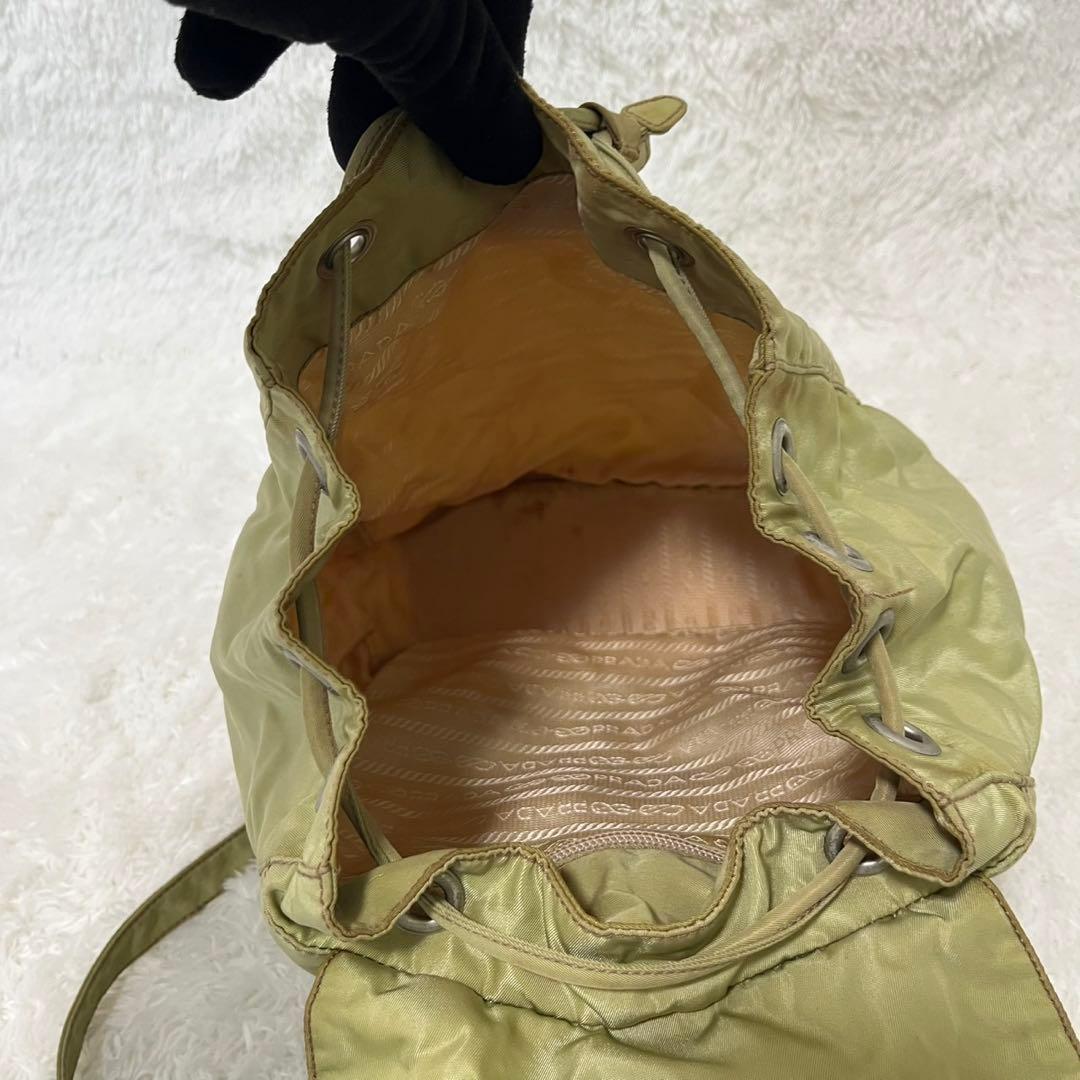 廃盤 PRADA カーキ リュック ミニリュック y2k archive