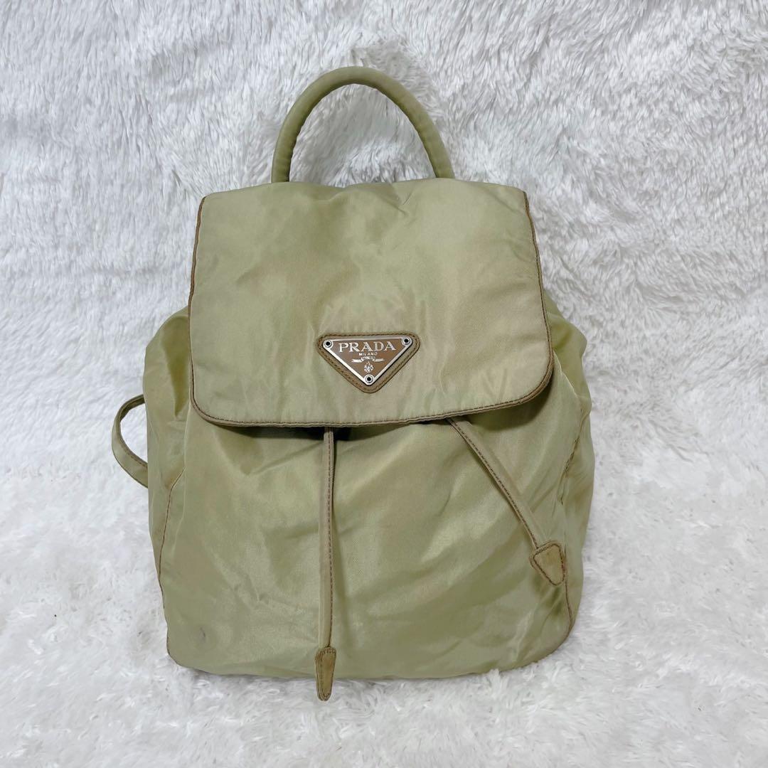 廃盤 PRADA カーキ リュック ミニリュック y2k archive