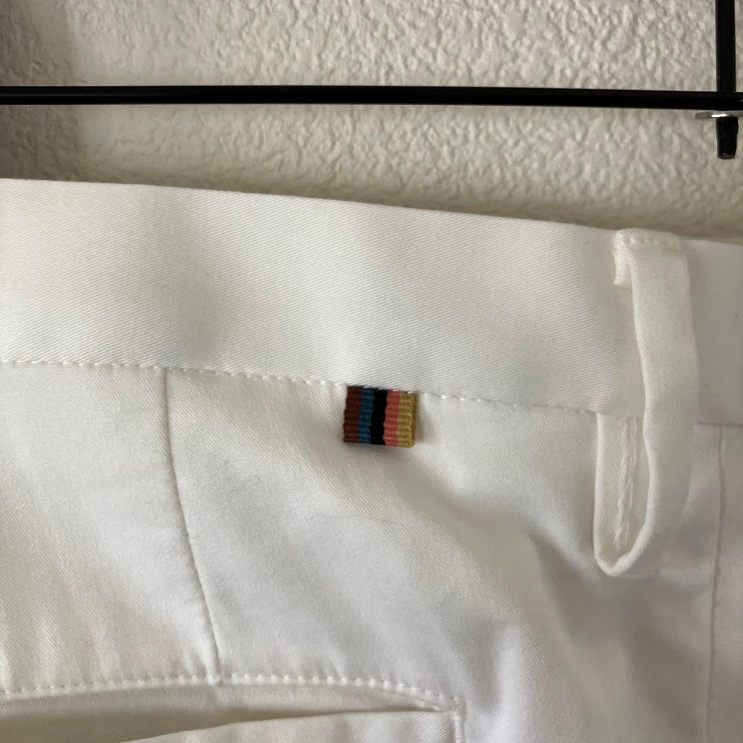 中村圭 パンツ2本 美品 Paulsmithネイビー テーパードスラックス