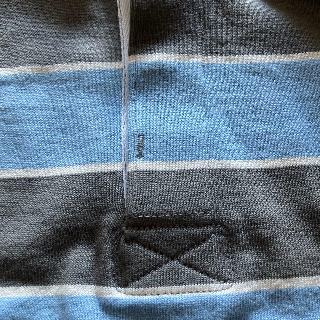 BARBARIAN ラガーシャツ 青とグレー　未使用品