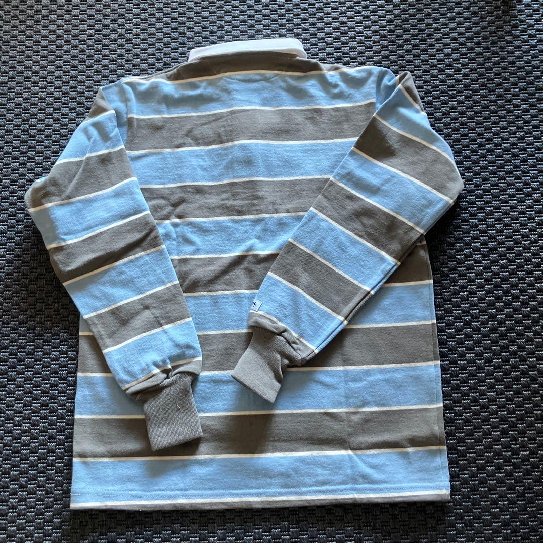 BARBARIAN ラガーシャツ 青とグレー　未使用品
