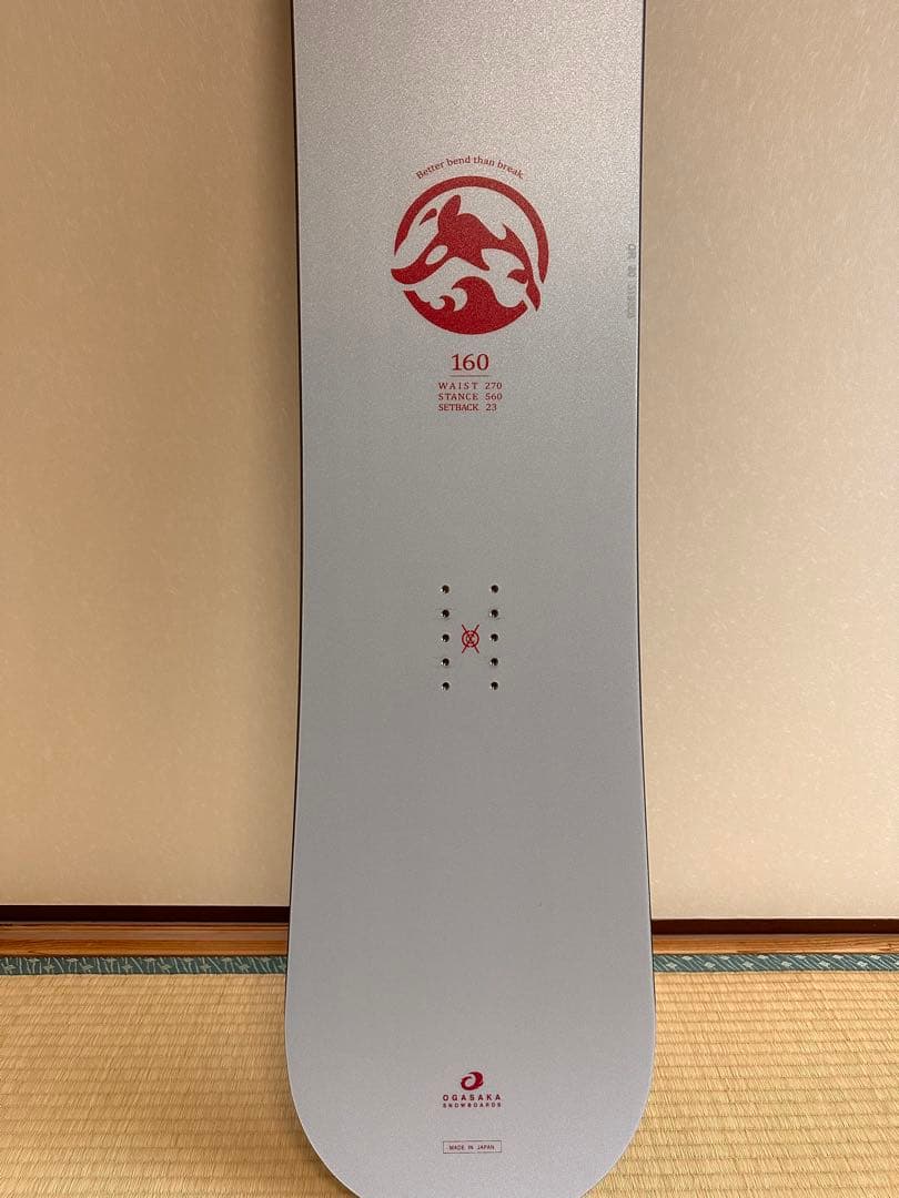 25-26 OGASAKA ORCA 160cm 使用回数2日