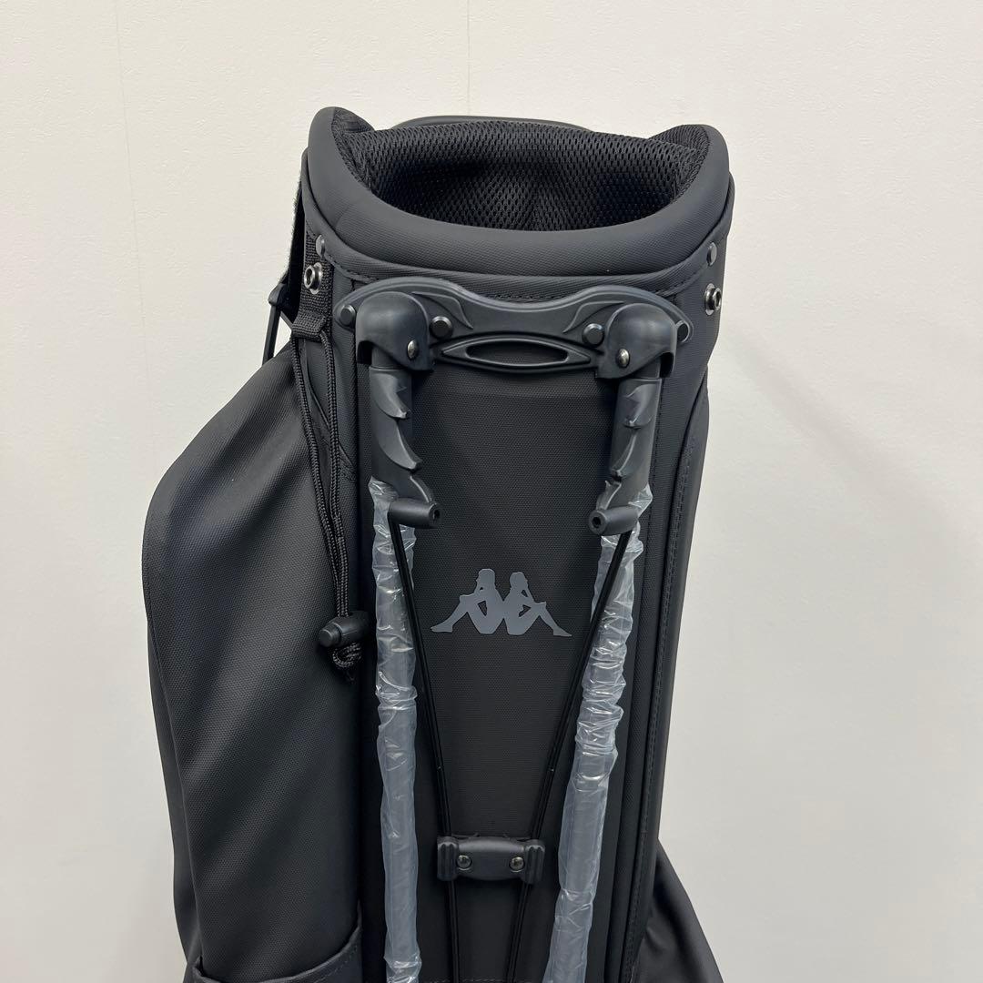 Kappa カッパ ゴルフ スタンド キャディバッグ 8.5型 クロ