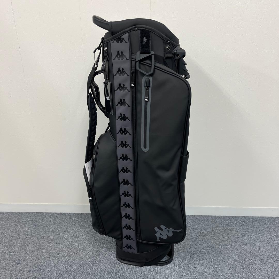 Kappa カッパ ゴルフ スタンド キャディバッグ 8.5型 クロ