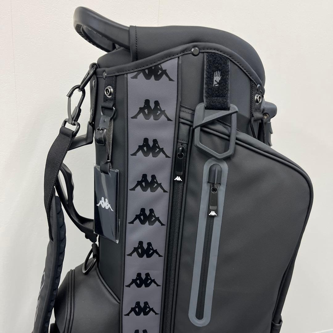 Kappa カッパ ゴルフ スタンド キャディバッグ 8.5型 クロ