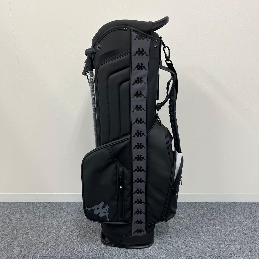 Kappa カッパ ゴルフ スタンド キャディバッグ 8.5型 クロ