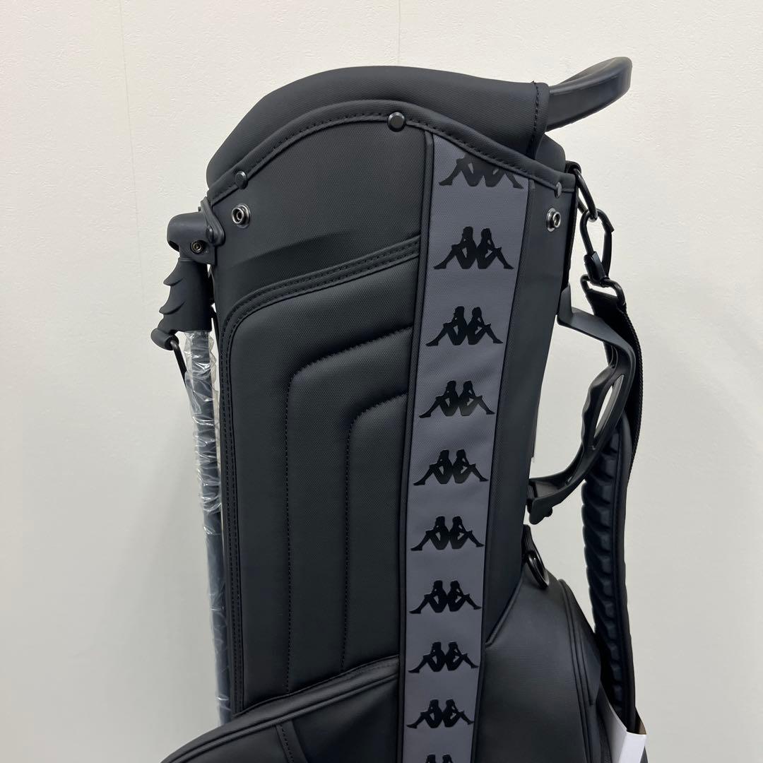 Kappa カッパ ゴルフ スタンド キャディバッグ 8.5型 クロ