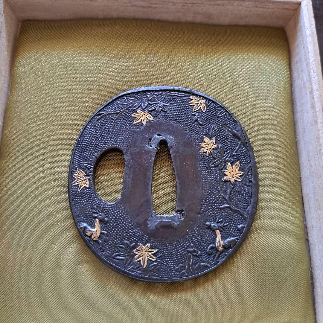 鍔　刀の鍔　骨董品