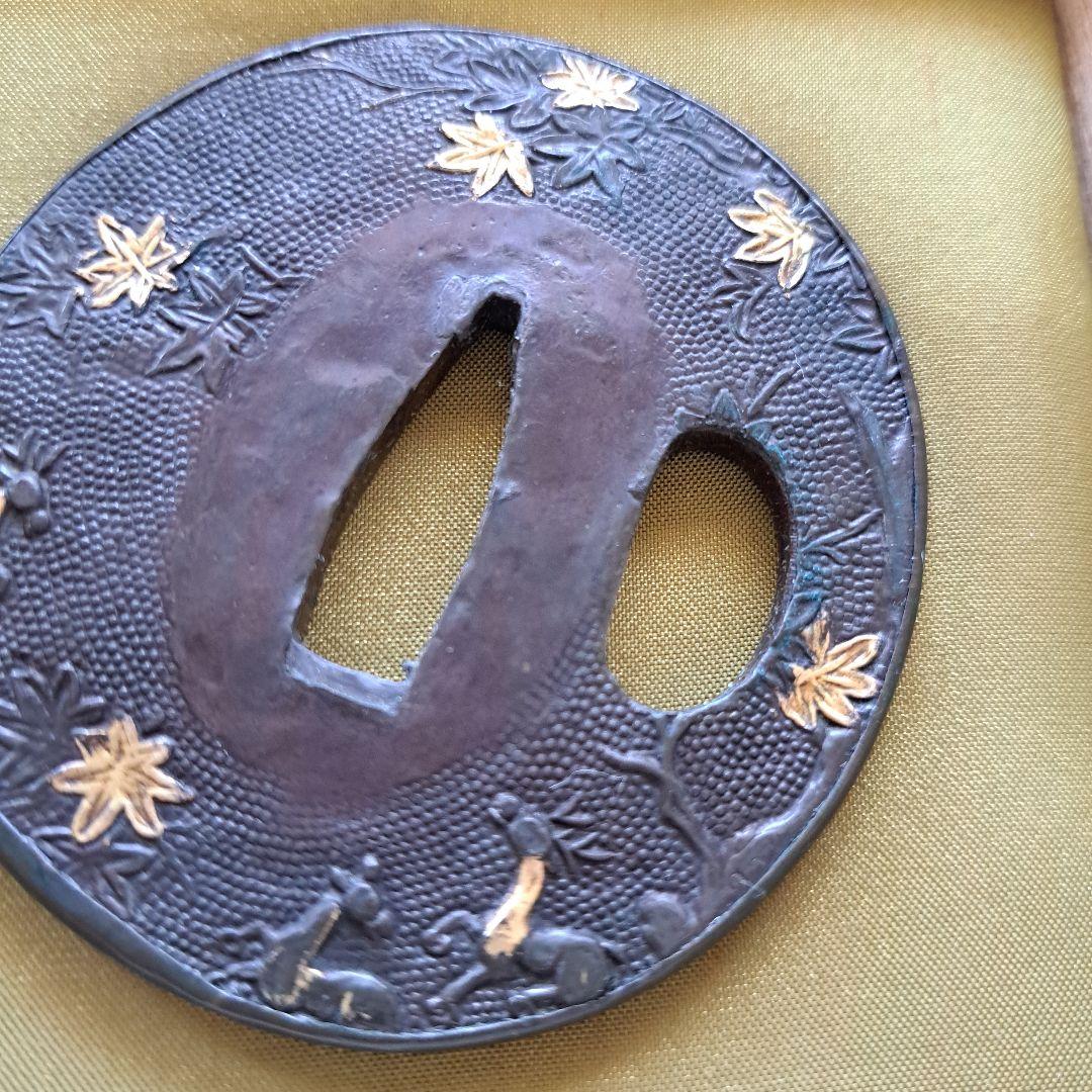 鍔　刀の鍔　骨董品