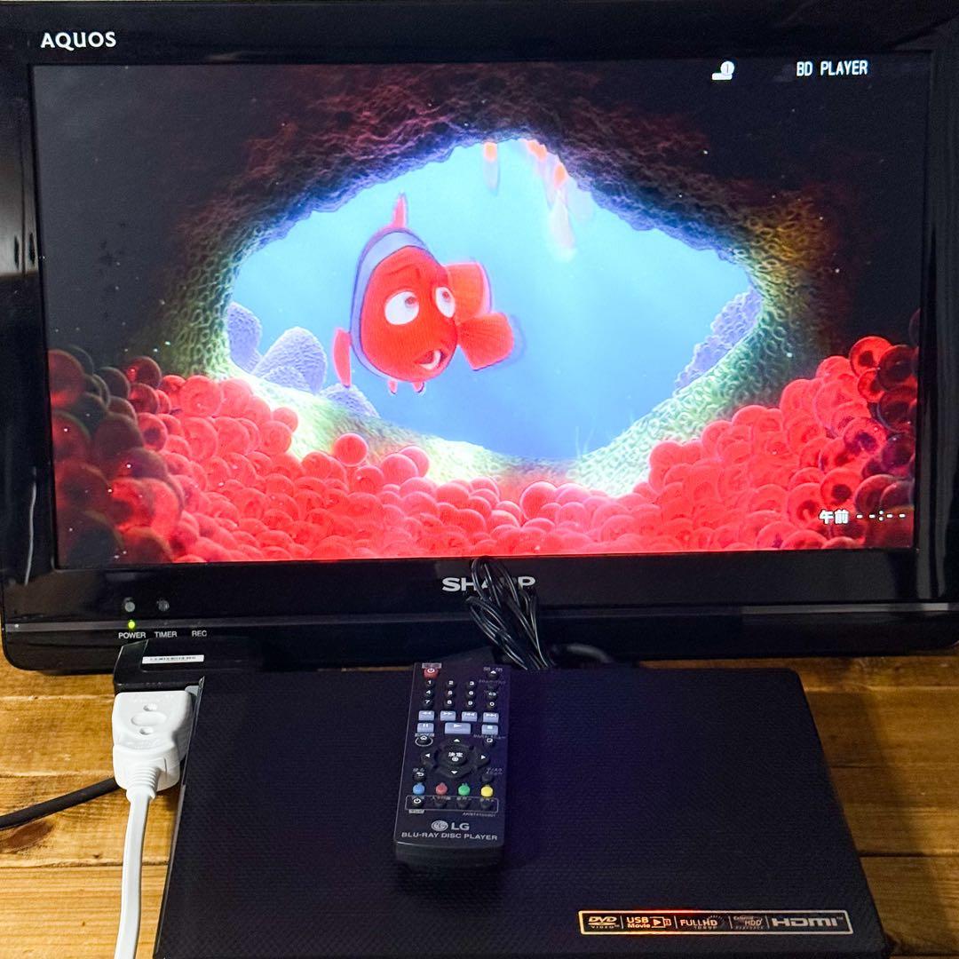 【美品】動作良好◎ LG Blu-rayプレーヤー フルHD BP250