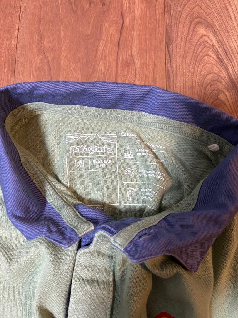 patagonia ラガーシャツ　ラグビーシャツ　Mサイズ