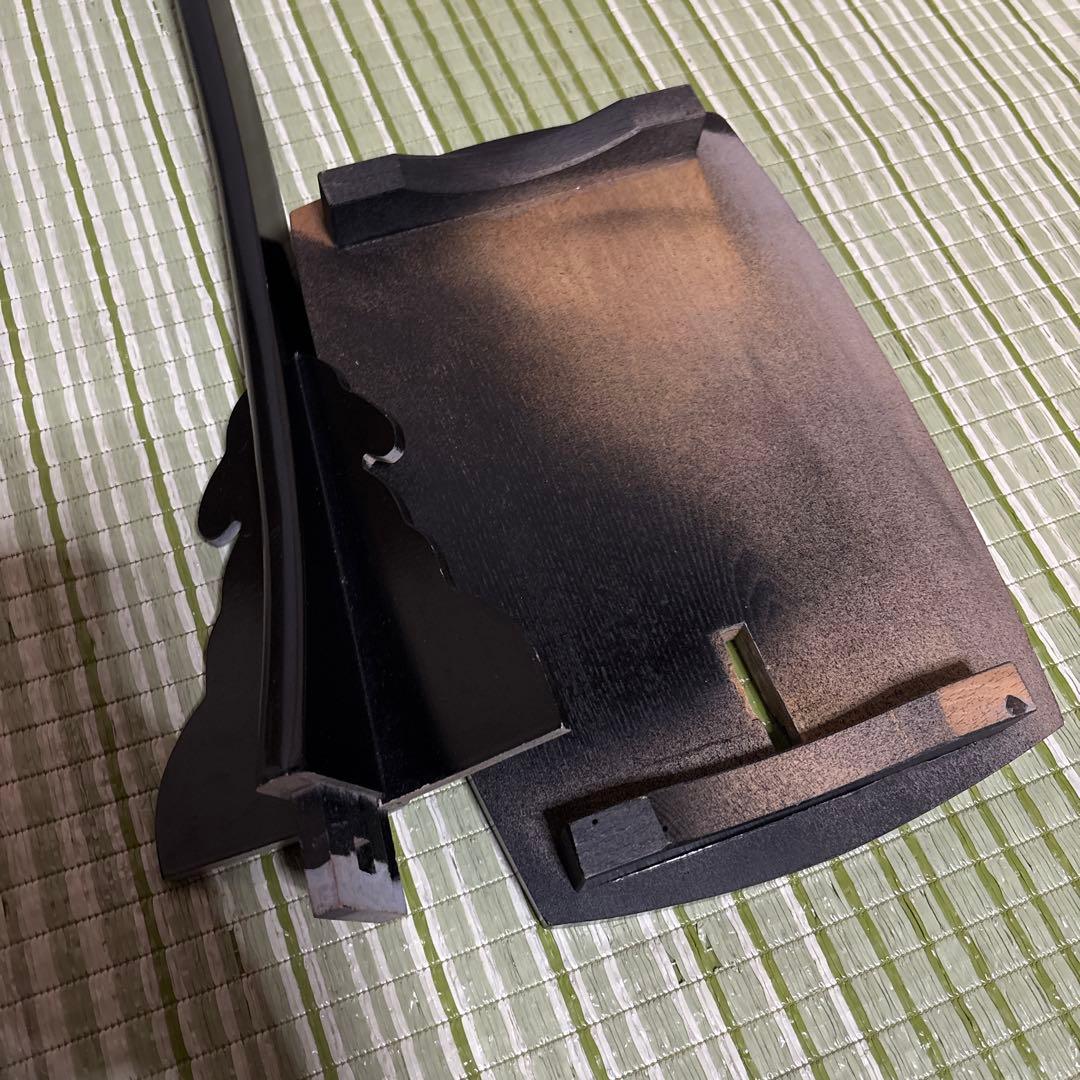 筑前琵琶　四弦　五柱　琵琶 螺鈿希少　琵琶立て　弦楽器　琵琶台　民族楽器　4弦