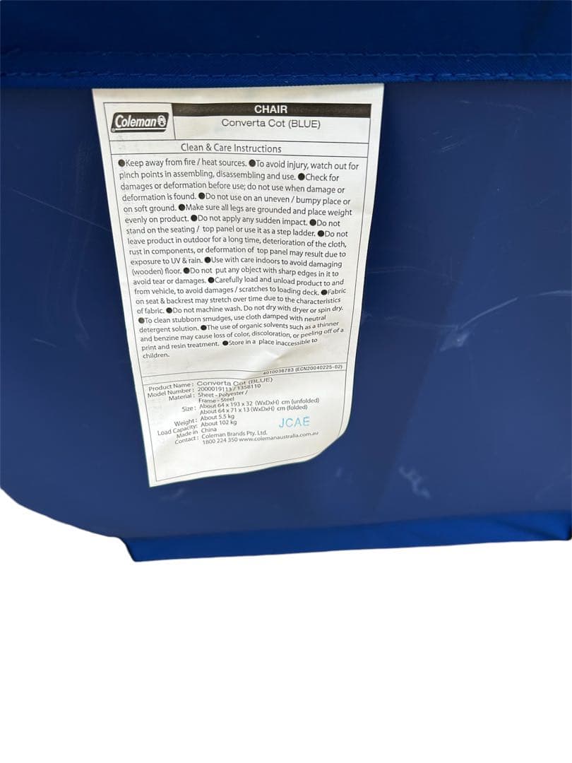 美品✨Coleman コールマン　コンバータ　コット　converta cot