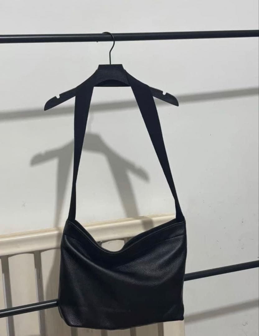 ヨウジヤマモト NOVELTY LEATHER ショルダーバッグ レザー