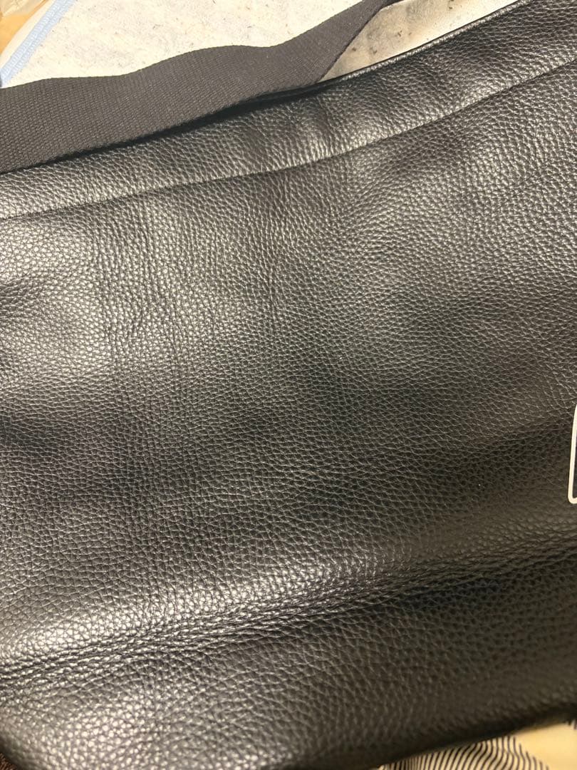 ヨウジヤマモト NOVELTY LEATHER ショルダーバッグ レザー