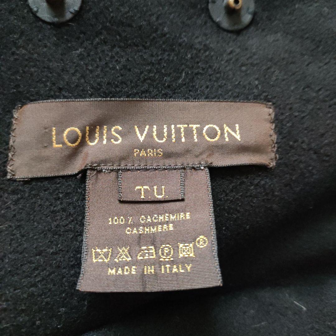 LOUIS VUITTON カシミヤ100%　ポンチョ　ストール　ブラック
