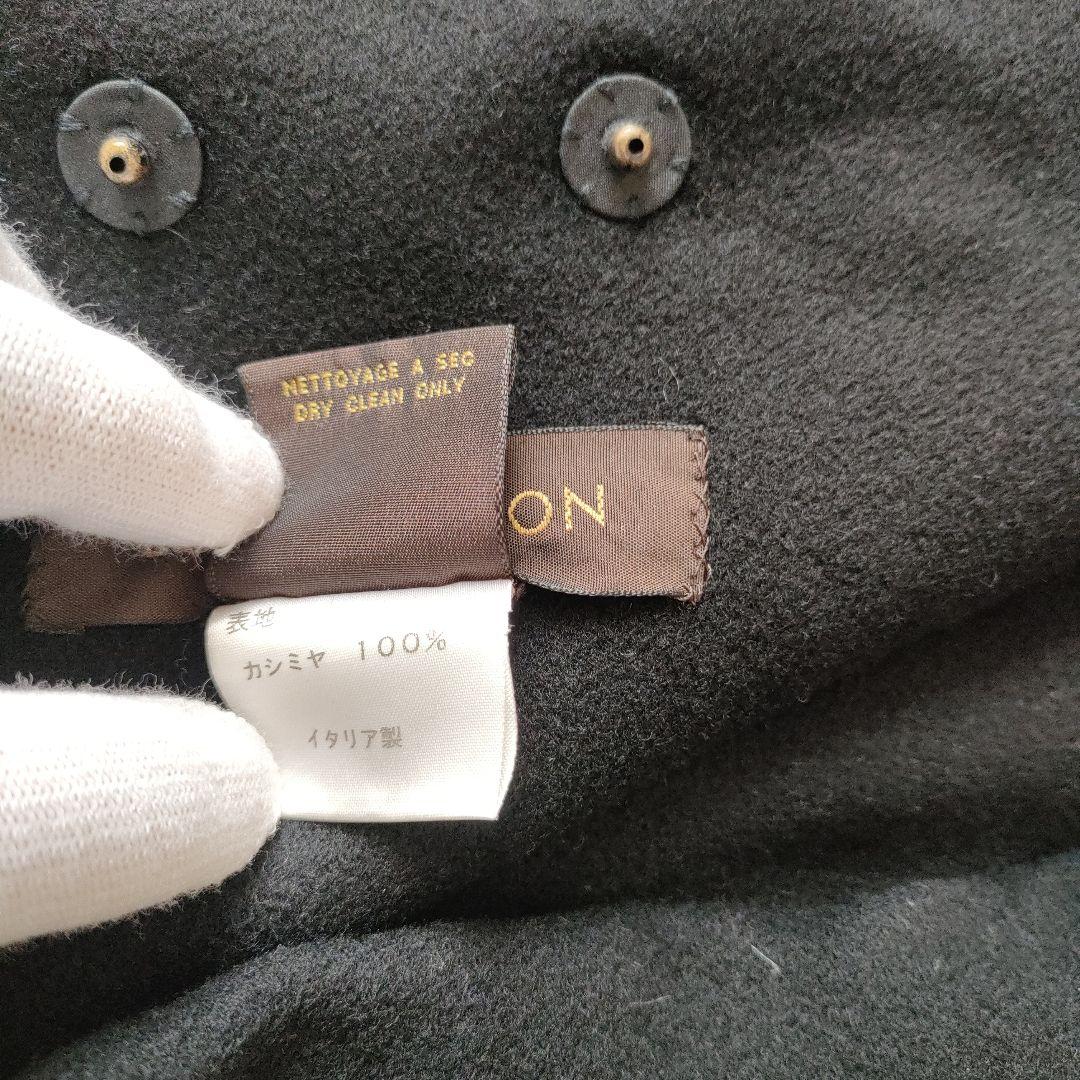 LOUIS VUITTON カシミヤ100%　ポンチョ　ストール　ブラック