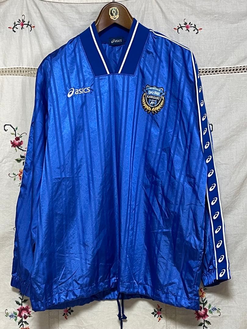 川崎フロンターレ asics アシックス ピステ 上下 セットアップ