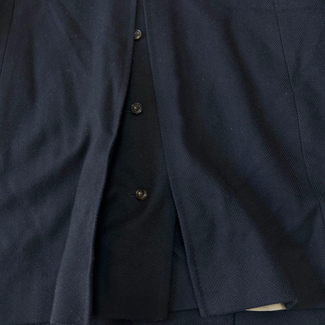 現行 定価16万 ポールスチュアート ヘリンボーンツイード チェスターコートM